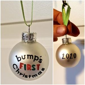 《Handmade》 Bump's First Christmas Ornaments
